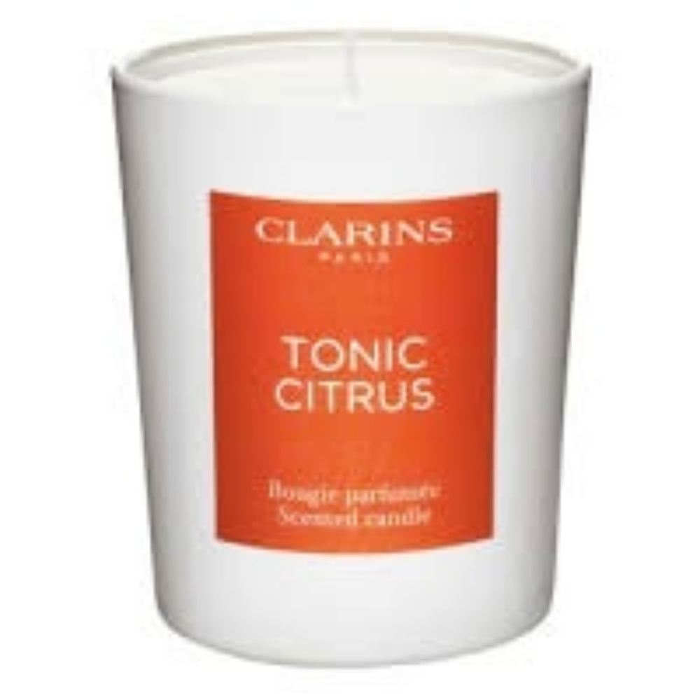 Clarins Tonic Citrus Scented Candle NIB